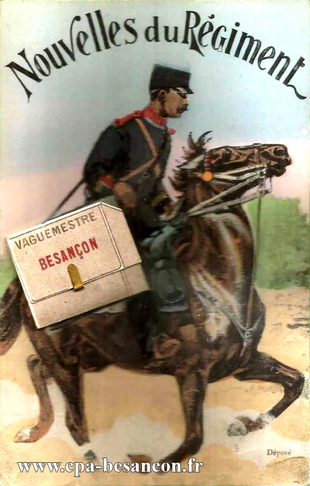 Nouvelles du Régiment - Vaguemestre BESANÇON